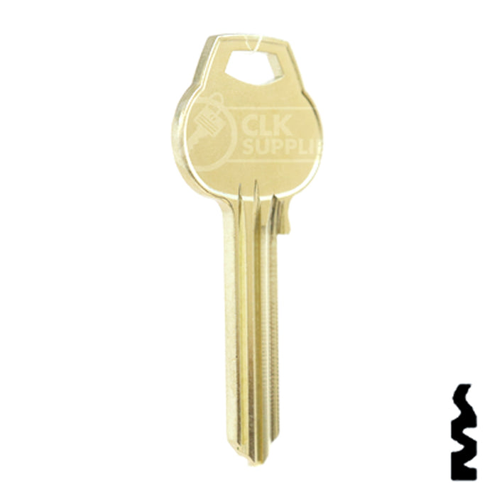 Uncut Key Blank | Corbin Russwin | A1012-H5 Residential-Commercial Key Ilco