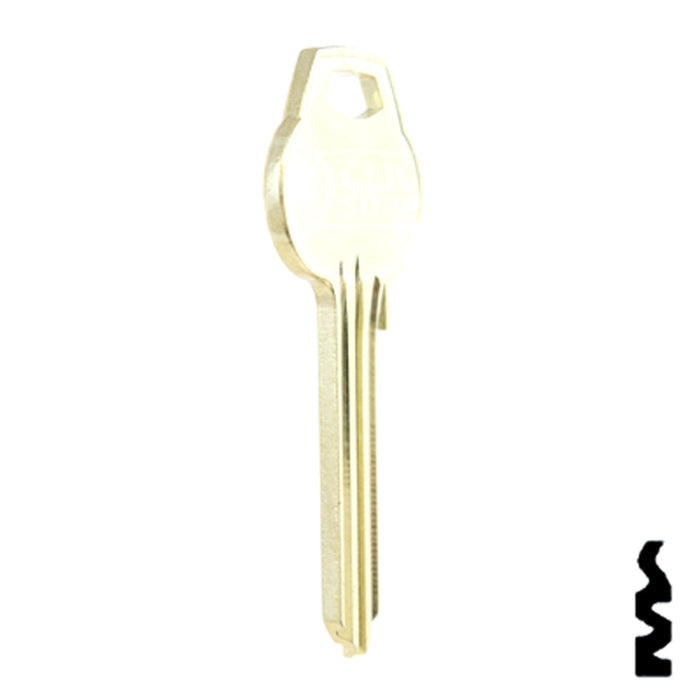 Uncut Key Blank | Corbin Russwin | A1012-H5 Residential-Commercial Key Ilco