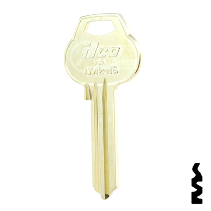 Uncut Key Blank | Corbin Russwin | A1012-H5 Residential-Commercial Key Ilco