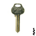 Uncut Key Blank | Corbin Russwin | A1012-H6 Residential-Commercial Key Ilco