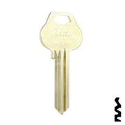 Uncut Key Blank | Corbin Russwin | A1012-H6 Residential-Commercial Key Ilco