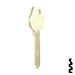 Uncut Key Blank | Corbin Russwin | A1012-H6 Residential-Commercial Key Ilco