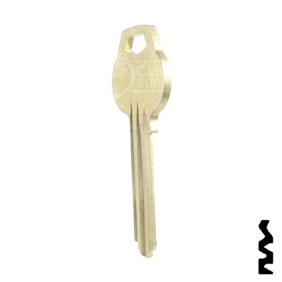 Uncut Key Blank | Corbin Russwin | A1012-H6 Residential-Commercial Key Ilco