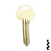 Uncut Key Blank | Corbin Russwin | A1012-H6 Residential-Commercial Key Ilco