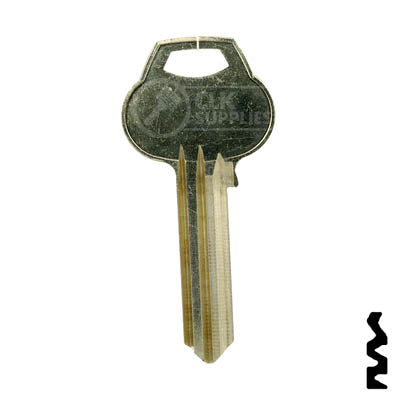 Uncut Key Blank | Corbin Russwin | A1012-H6 Residential-Commercial Key Ilco