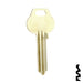 Uncut Key Blank | Corbin Russwin | A1012-H6 Residential-Commercial Key Ilco