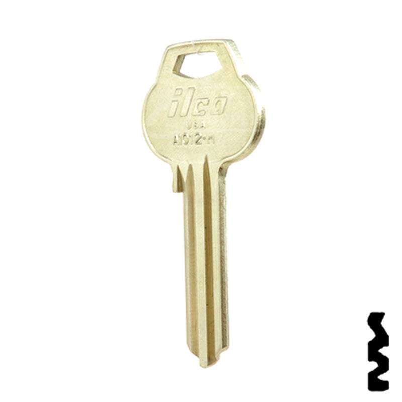 Uncut Key Blank | Corbin Russwin | A1012-H7 Residential-Commercial Key Ilco