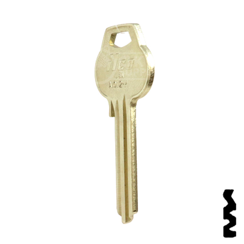 Uncut Key Blank | Corbin Russwin | A1012-H7 Residential-Commercial Key Ilco