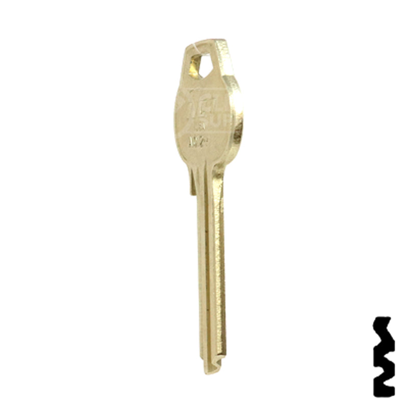 Uncut Key Blank | Corbin Russwin | A1012-H7 Residential-Commercial Key Ilco