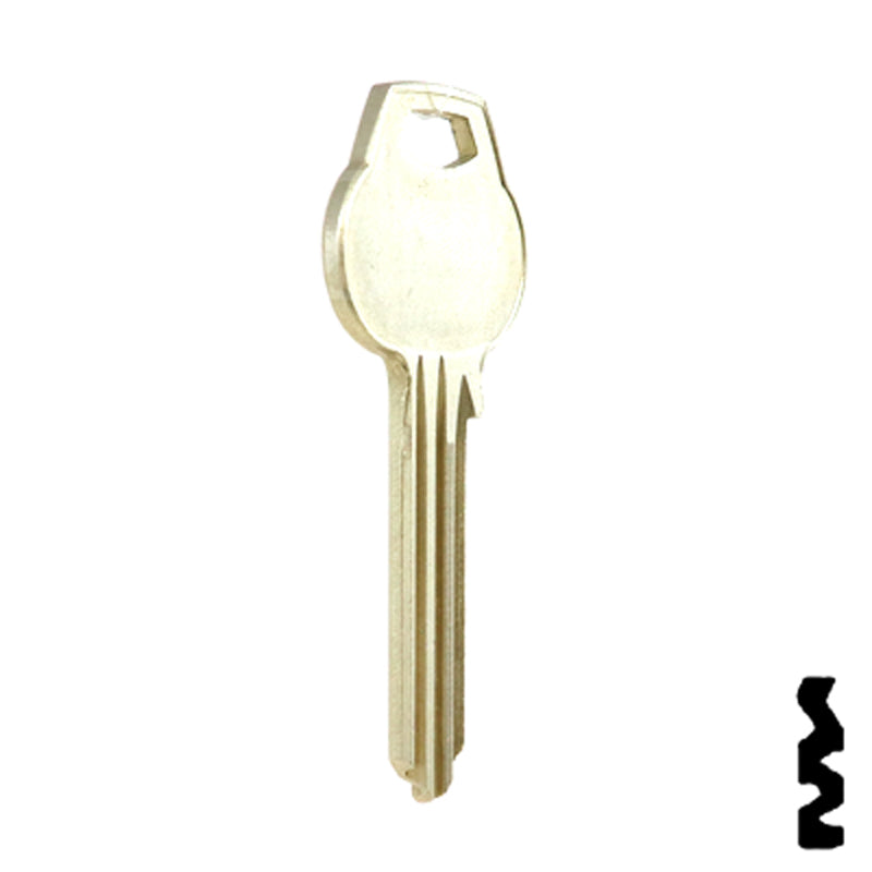 Uncut Key Blank | Corbin Russwin | A1012-H7 Residential-Commercial Key Ilco