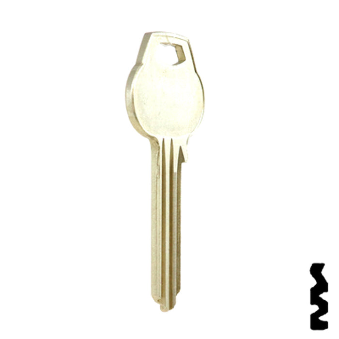 Uncut Key Blank | Corbin Russwin | A1012-H7 Residential-Commercial Key Ilco