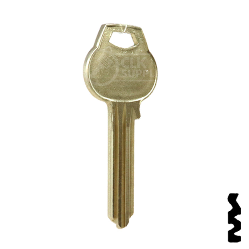 Uncut Key Blank | Corbin Russwin | A1012-H7 Residential-Commercial Key Ilco