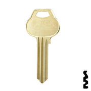 Uncut Key Blank | Corbin Russwin | A1012-H7 Residential-Commercial Key Ilco