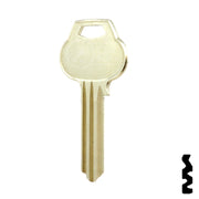 Uncut Key Blank | Corbin Russwin | A1012-H7 Residential-Commercial Key Ilco