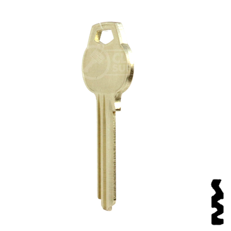 Uncut Key Blank | Corbin Russwin | A1012-H7 Residential-Commercial Key Ilco