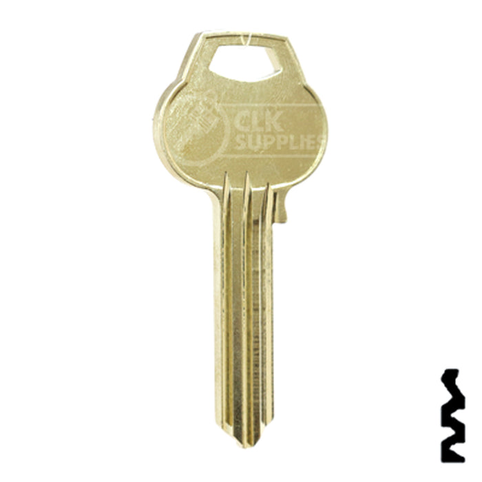 Uncut Key Blank | Corbin Russwin | A1012-H8 Residential-Commercial Key Ilco