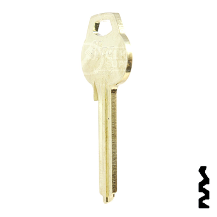 Uncut Key Blank | Corbin Russwin | A1012-H8 Residential-Commercial Key Ilco