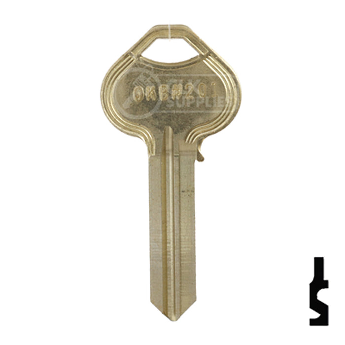 Uncut Key Blank | Corbin Russwin | BD201 Residential-Commercial Key Framon Manufacturing Company, Inc