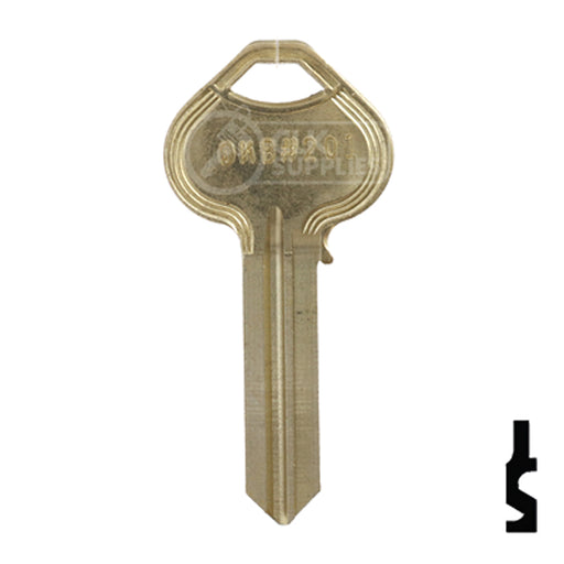 Uncut Key Blank | Corbin Russwin | BD201 Residential-Commercial Key Framon Manufacturing Company, Inc