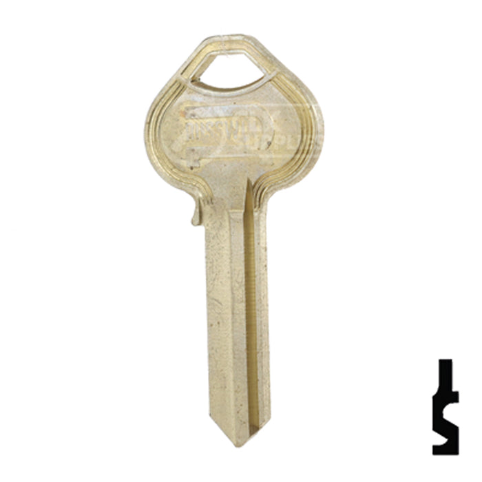 Uncut Key Blank | Corbin Russwin | BD201 Residential-Commercial Key Framon Manufacturing Company, Inc