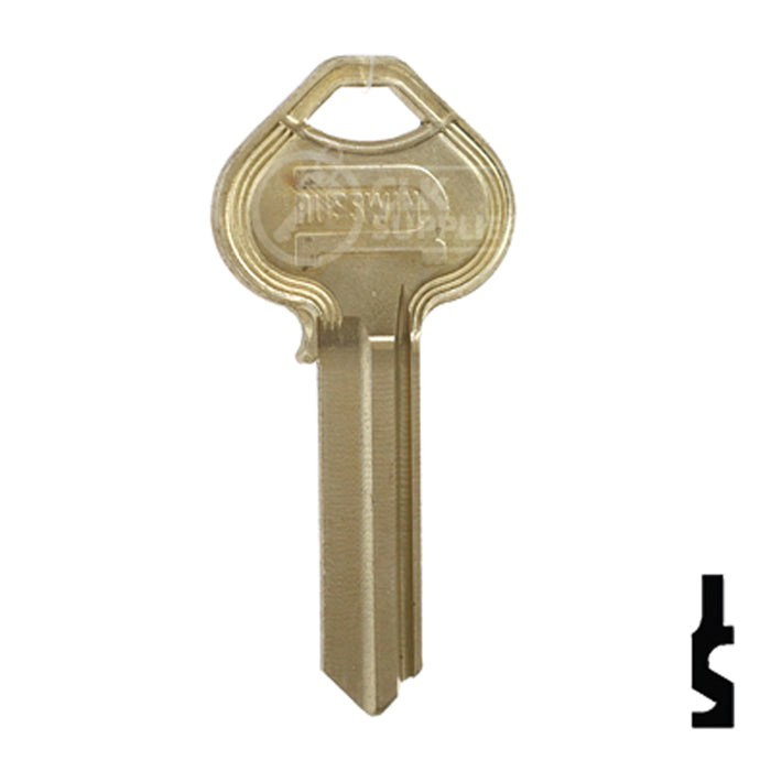 Uncut Key Blank | Corbin Russwin | BD201 Residential-Commercial Key Framon Manufacturing Company, Inc