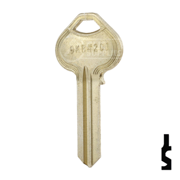 Uncut Key Blank | Corbin Russwin | BD201 Residential-Commercial Key Framon Manufacturing Company, Inc