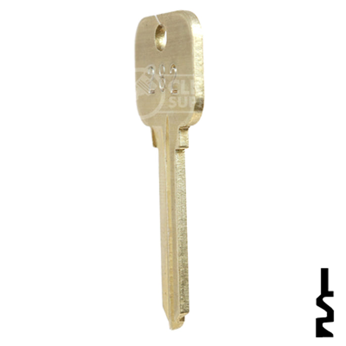 Uncut Key Blank | Corbin Russwin | BD282 Residential-Commercial Key Framon Manufacturing Company, Inc