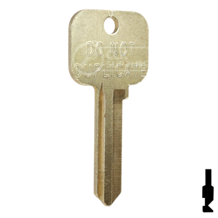 Uncut Key Blank | Corbin Russwin | BD326 Residential-Commercial Key Framon Manufacturing Company, Inc