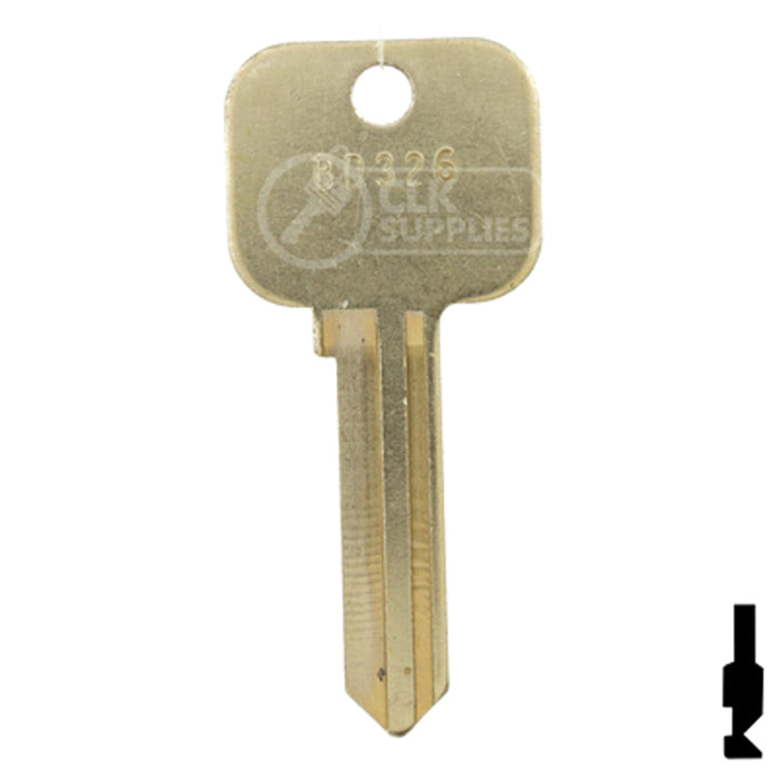 Uncut Key Blank | Corbin Russwin | BD326 Residential-Commercial Key Framon Manufacturing Company, Inc