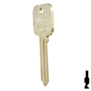 Uncut Key Blank | Corbin Russwin | BD326 Residential-Commercial Key Framon Manufacturing Company, Inc