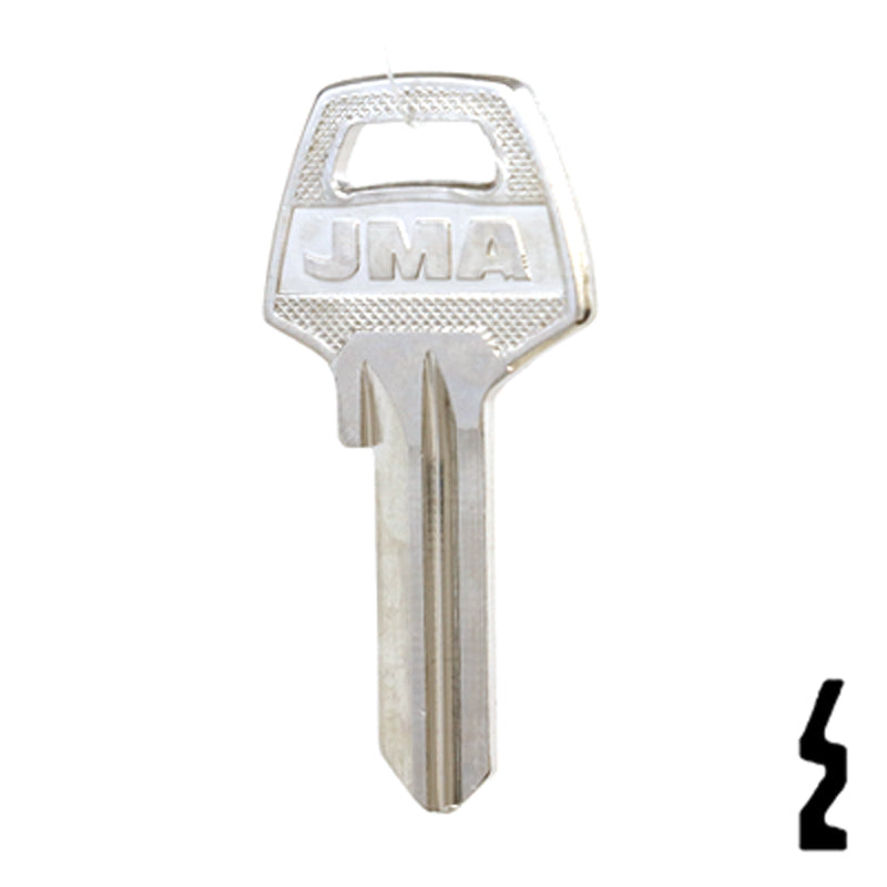 Uncut Key Blank | Corbin Russwin | CB2, COR-40 Residential-Commercial Key JMA USA