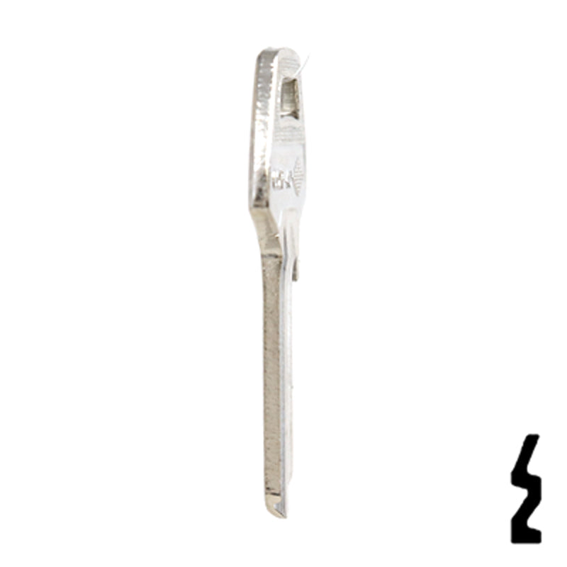 Uncut Key Blank | Corbin Russwin | CB2, COR-40 Residential-Commercial Key JMA USA