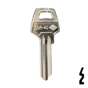 Uncut Key Blank | Corbin Russwin | CB2, COR-40 Residential-Commercial Key JMA USA