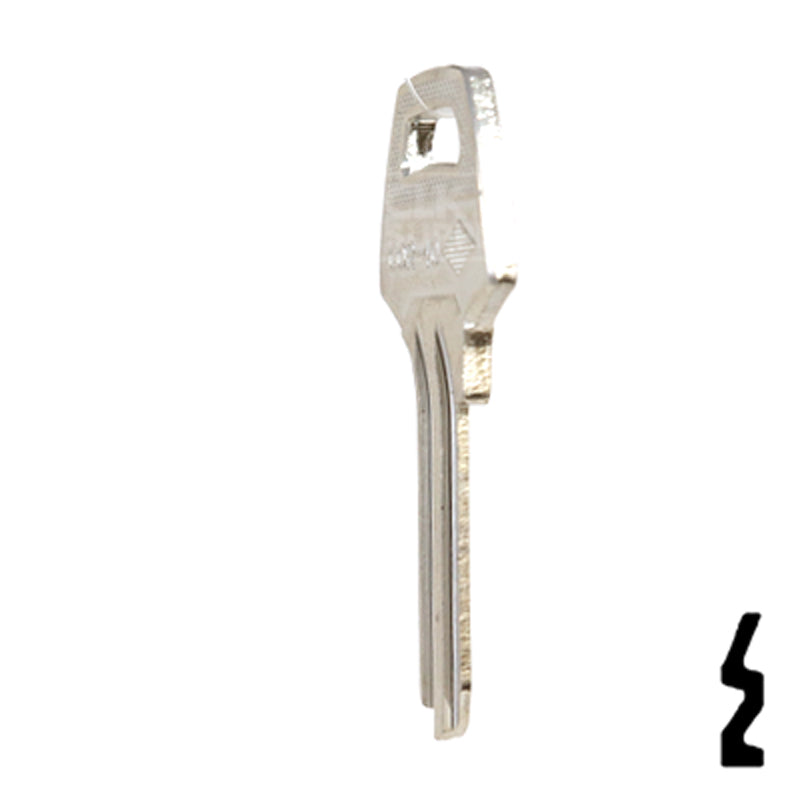 Uncut Key Blank | Corbin Russwin | CB2, COR-40 Residential-Commercial Key JMA USA