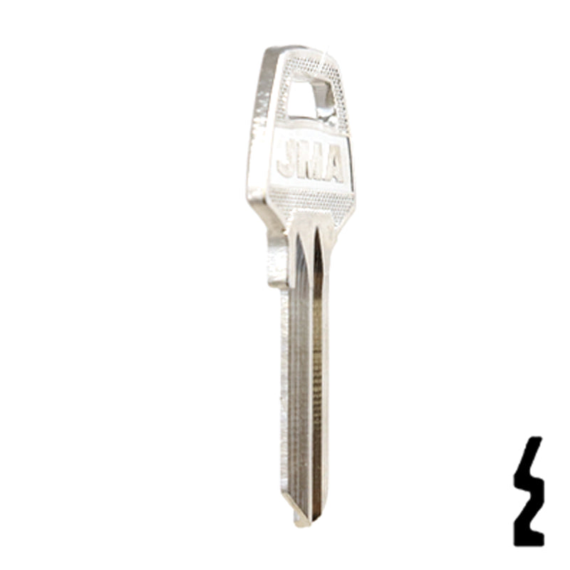 Uncut Key Blank | Corbin Russwin | CB2, COR-40 Residential-Commercial Key JMA USA