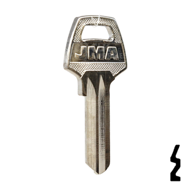 Uncut Key Blank | Corbin Russwin | CB2, COR-40 Residential-Commercial Key JMA USA