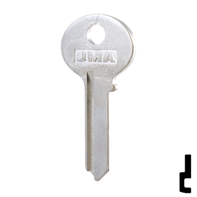 Uncut Key Blank | Corbin Russwin | CCL-2D Residential-Commercial Key JMA USA
