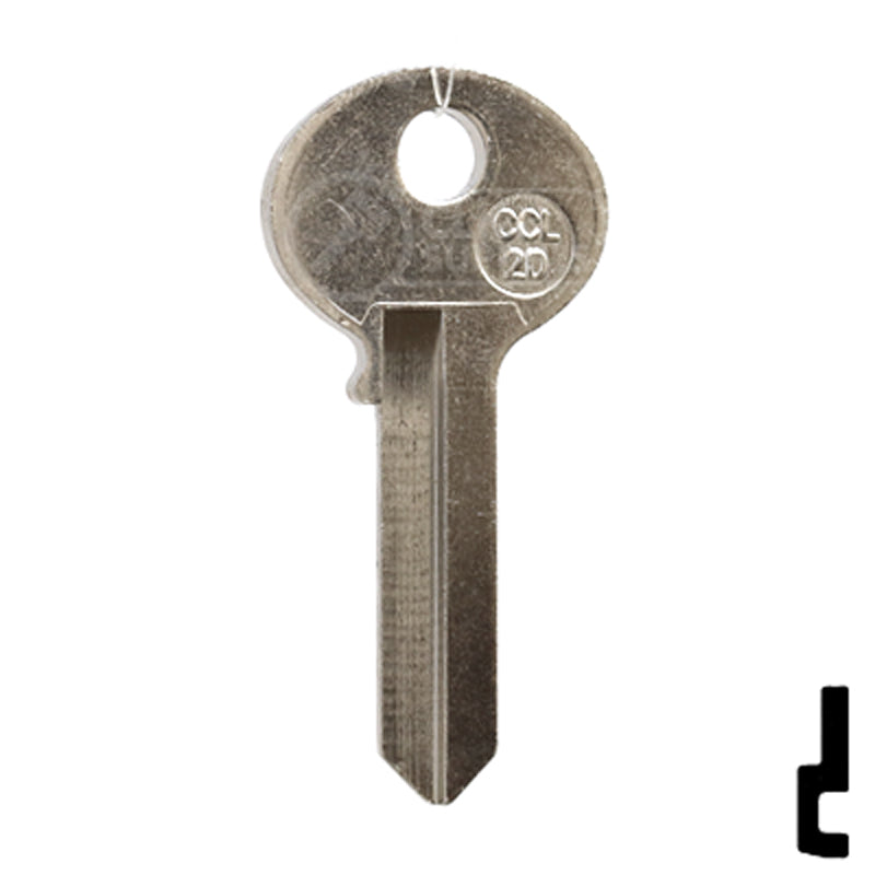 Uncut Key Blank | Corbin Russwin | CCL-2D Residential-Commercial Key JMA USA