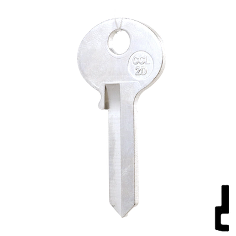 Uncut Key Blank | Corbin Russwin | CCL-2D Residential-Commercial Key JMA USA