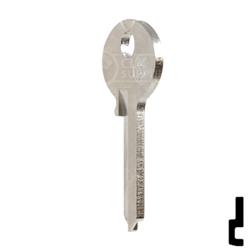 Uncut Key Blank | Corbin Russwin | CCL-2D Residential-Commercial Key JMA USA
