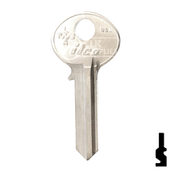 Uncut Key Blank | Corbin Russwin, CCL | L1003A, CCL8687C-R1 Residential-Commercial Key Ilco