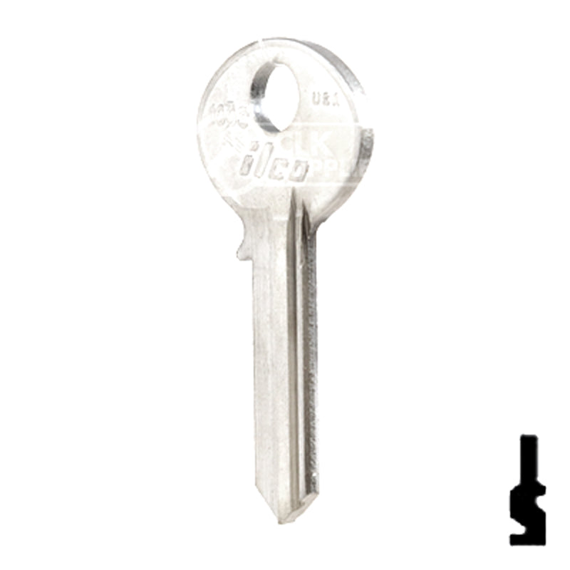 Uncut Key Blank | Corbin Russwin, CCL | L1003A, CCL8687C-R1 Residential-Commercial Key Ilco