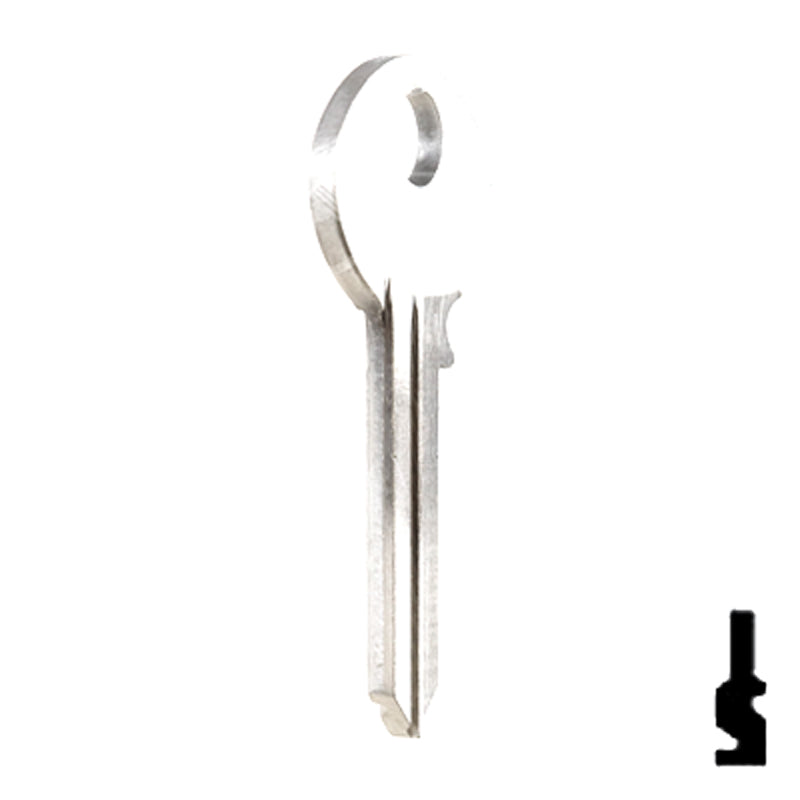 Uncut Key Blank | Corbin Russwin, CCL | L1003A, CCL8687C-R1 Residential-Commercial Key Ilco