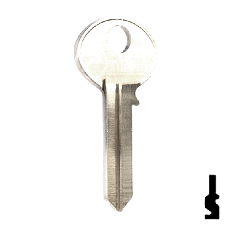Uncut Key Blank | Corbin Russwin, CCL | L1003A, CCL8687C-R1 Residential-Commercial Key Ilco