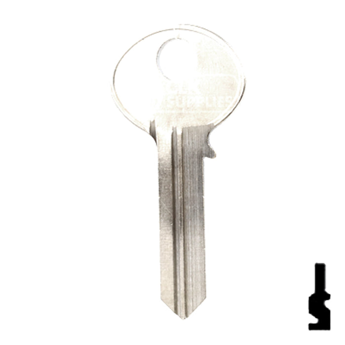 Uncut Key Blank | Corbin Russwin, CCL | L1003A, CCL8687C-R1 Residential-Commercial Key Ilco