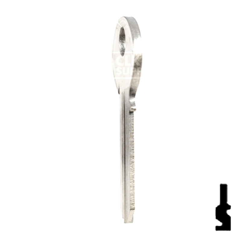 Uncut Key Blank | Corbin Russwin, CCL | L1003A, CCL8687C-R1 Residential-Commercial Key Ilco