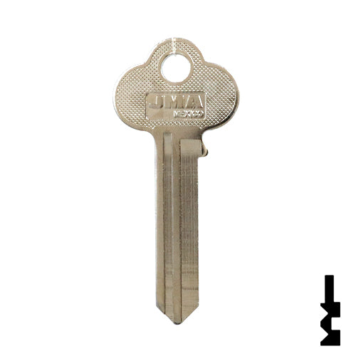 Uncut Key Blank | Corbin Russwin | CO37, 1001EL Residential-Commercial Key JMA USA