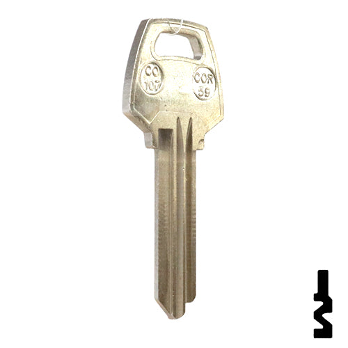 Uncut Key Blank | Corbin Russwin | CO51, A1001D1 Residential-Commercial Key JMA USA