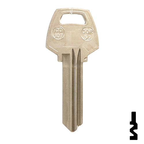 Uncut Key Blank | Corbin Russwin | CO51, A1001D1 Residential-Commercial Key JMA USA
