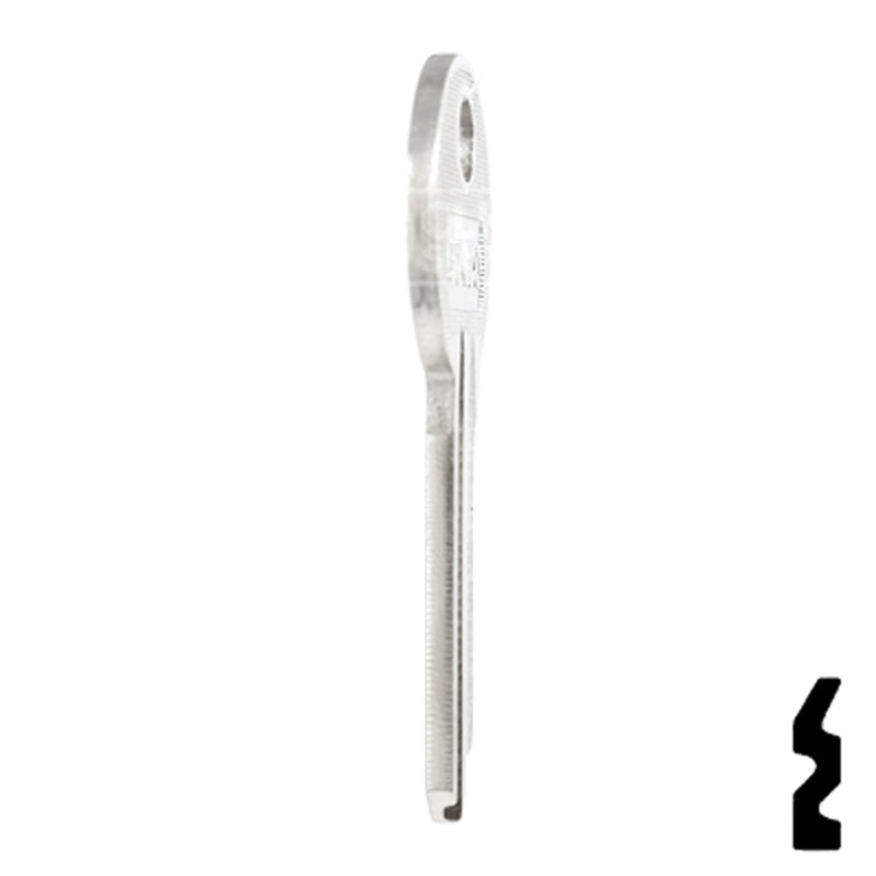 Uncut Key Blank | Corbin Russwin | COR-1D Residential-Commercial Key JMA USA